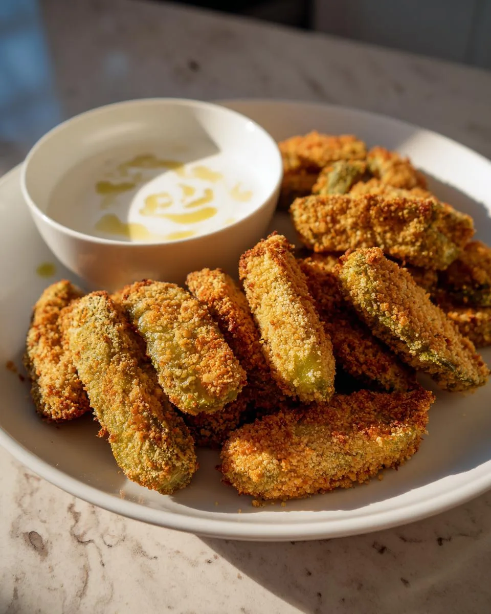 Air Fryer Fried Pickles - detail 3