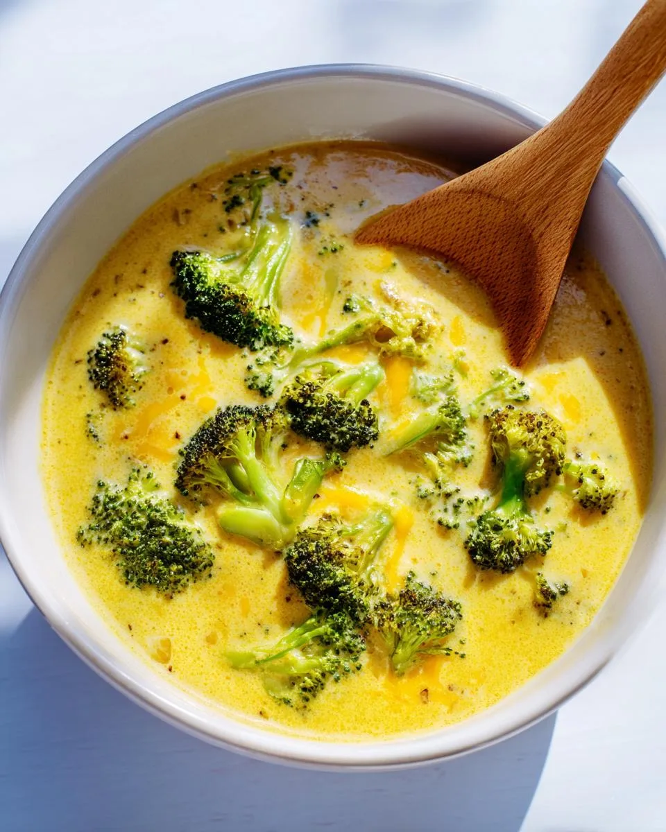 Broccoli Cheese Crockpot - detail 4