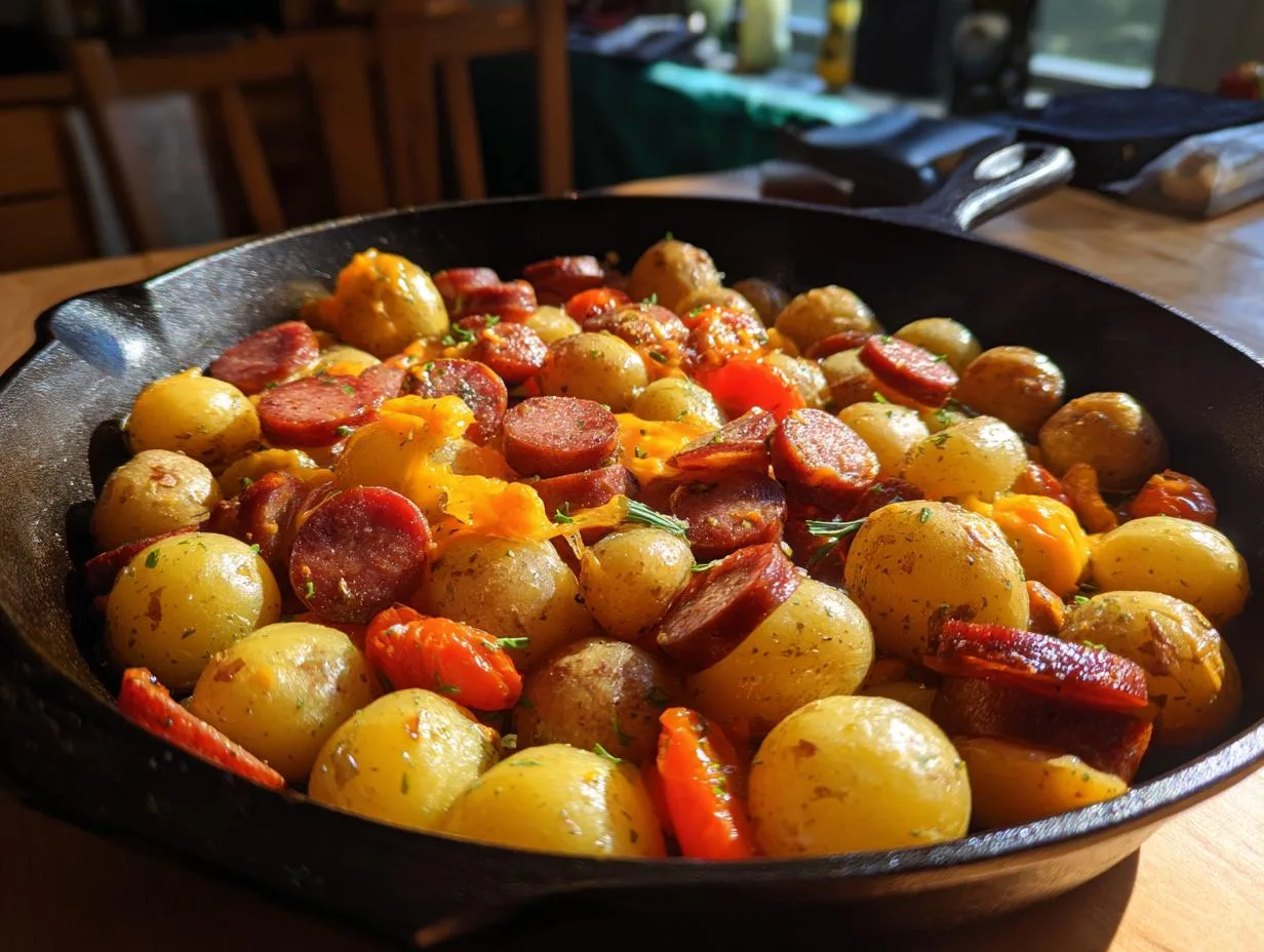 Cheesy Ranch Potato Sausage: A 30-Minute Family Feast