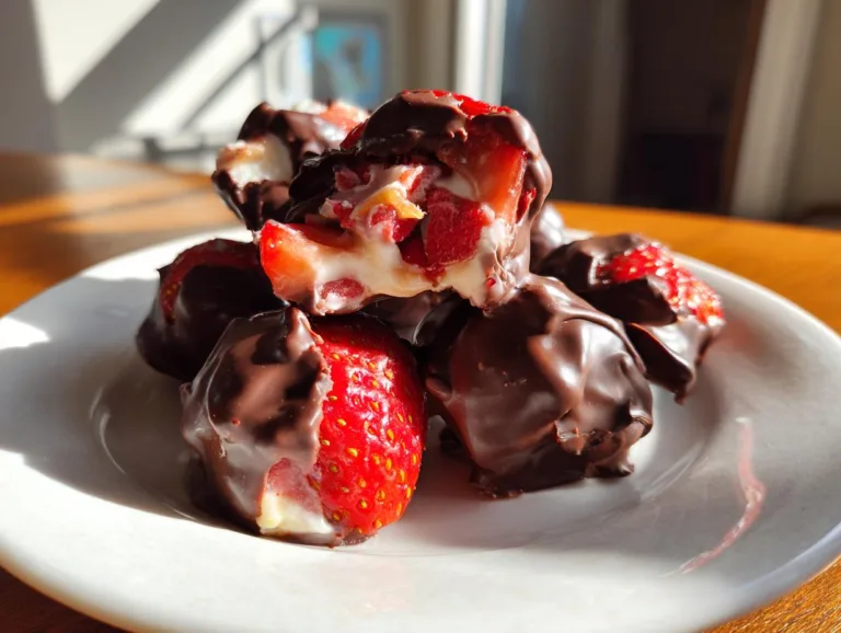 Chocolate Strawberry Yogurt Clusters