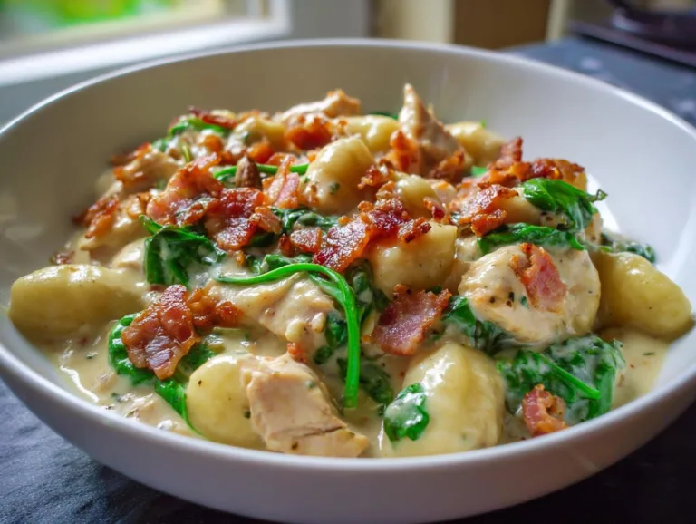 Creamy Crack Chicken Gnocchi