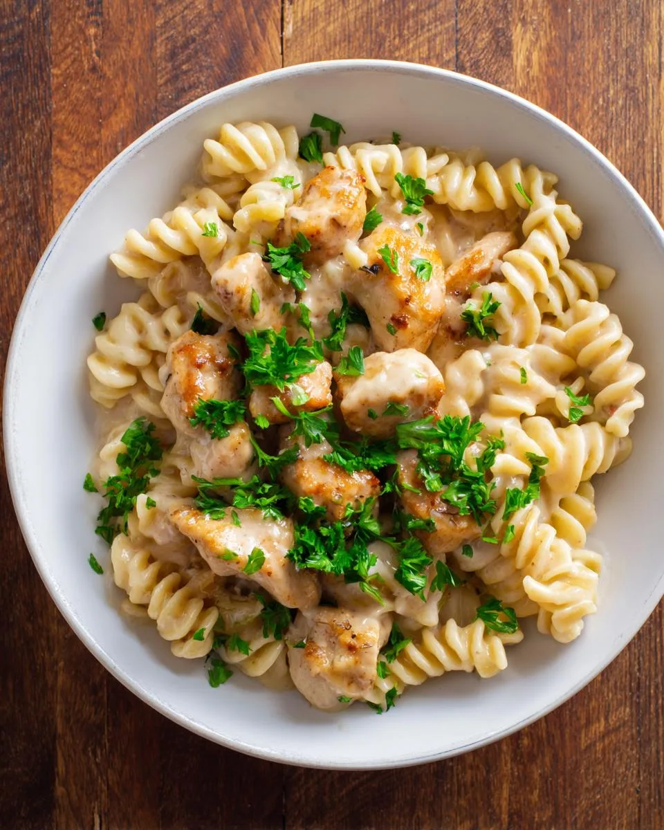 Creamy Garlic Parmesan Chicken Pasta - detail 3