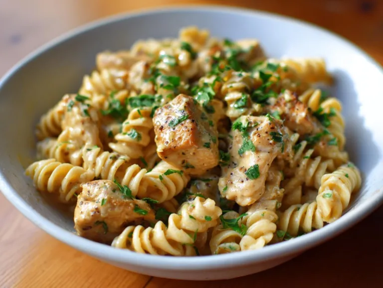 Creamy Garlic Parmesan Chicken Pasta