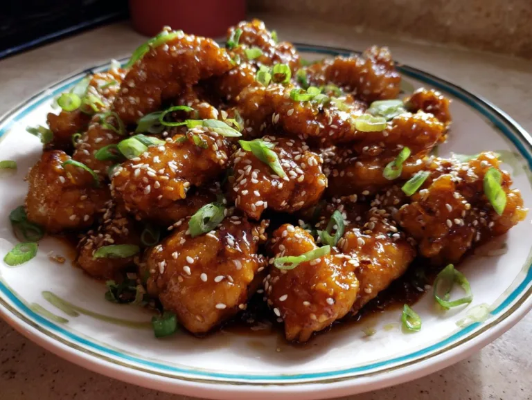 Easy Honey Sesame Chicken