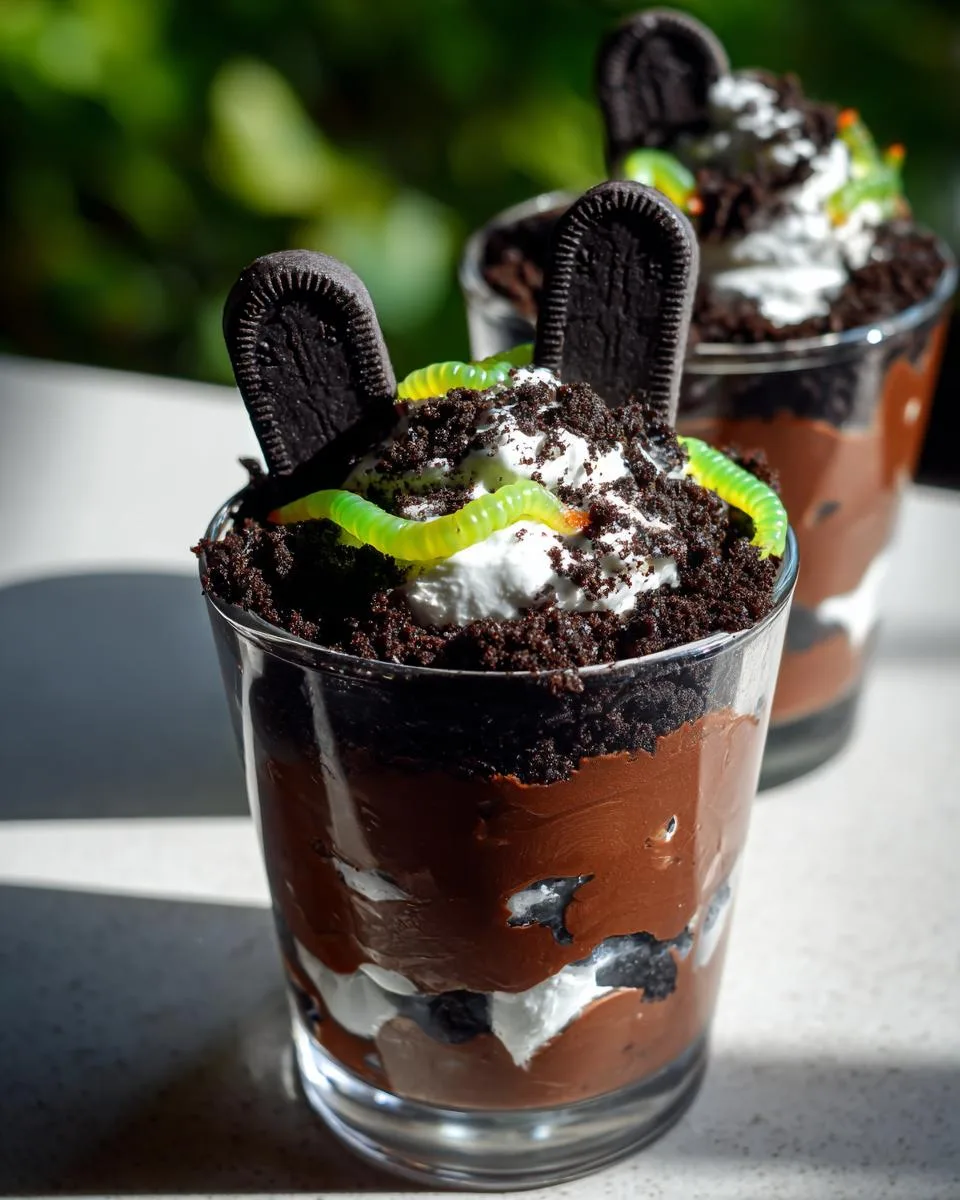 Halloween Dirt Cups - detail 3
