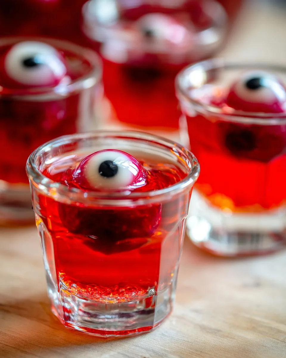 Halloween Eyeball Jello Shots - detail 3