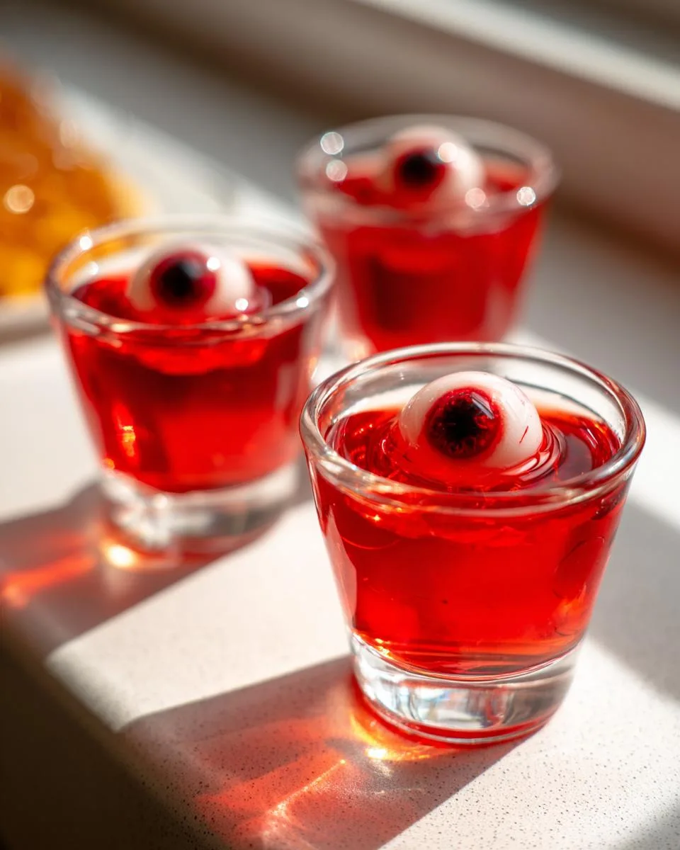 Halloween Eyeball Jello Shots - detail 4