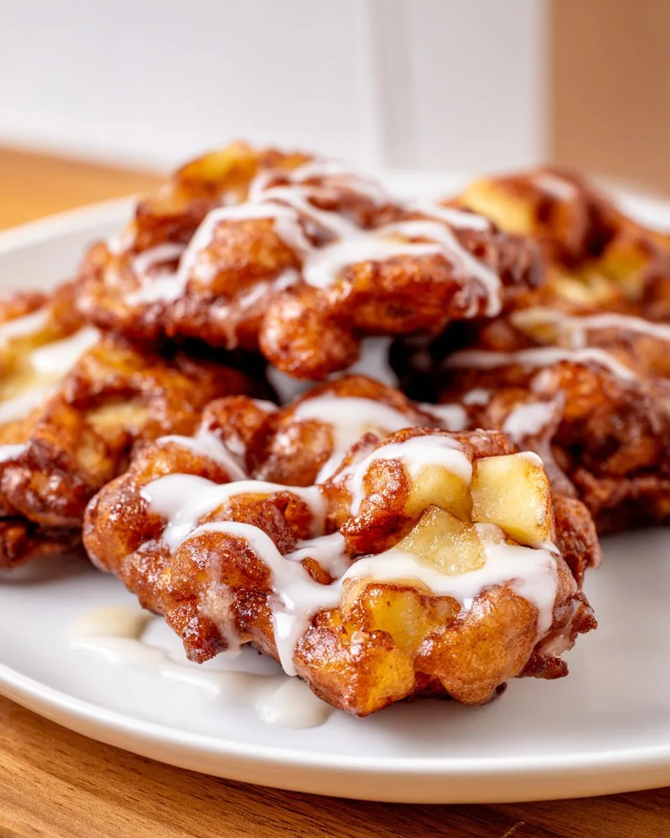 Healthy Air Fryer Apple Fritters - detail 3