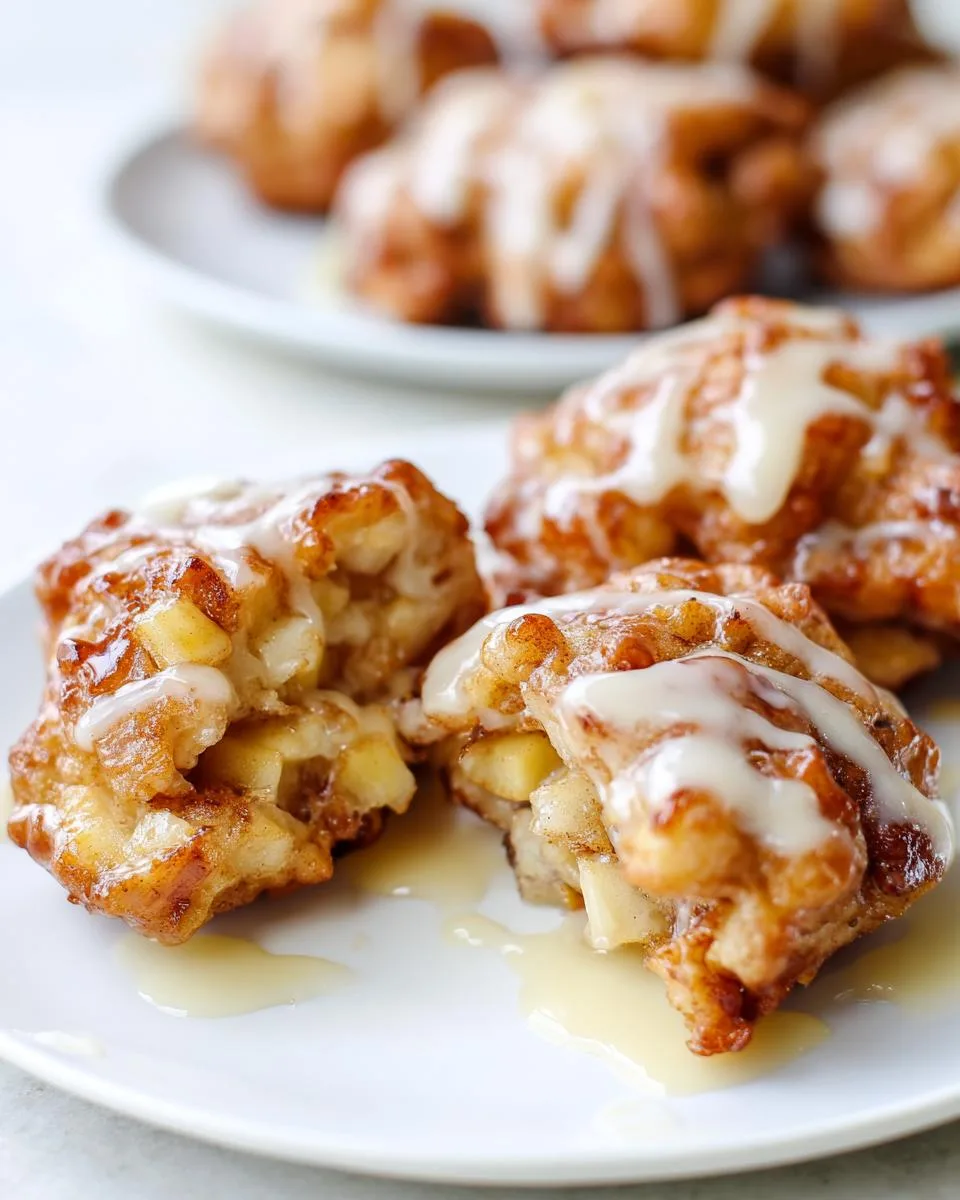 Healthy Air Fryer Apple Fritters - detail 4