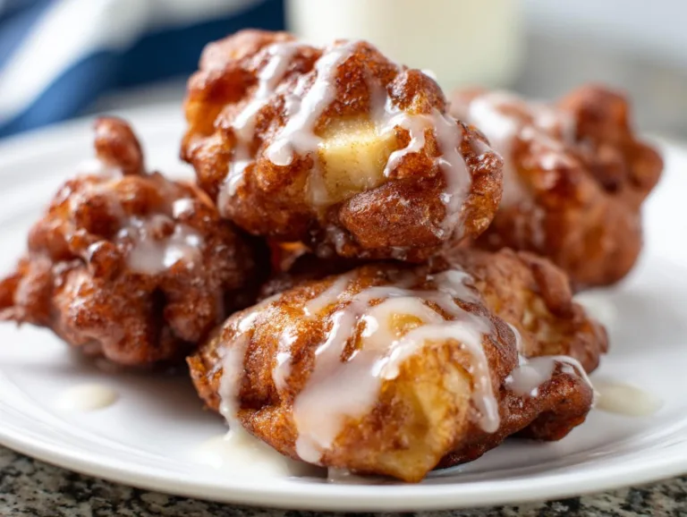 Healthy Air Fryer Apple Fritters