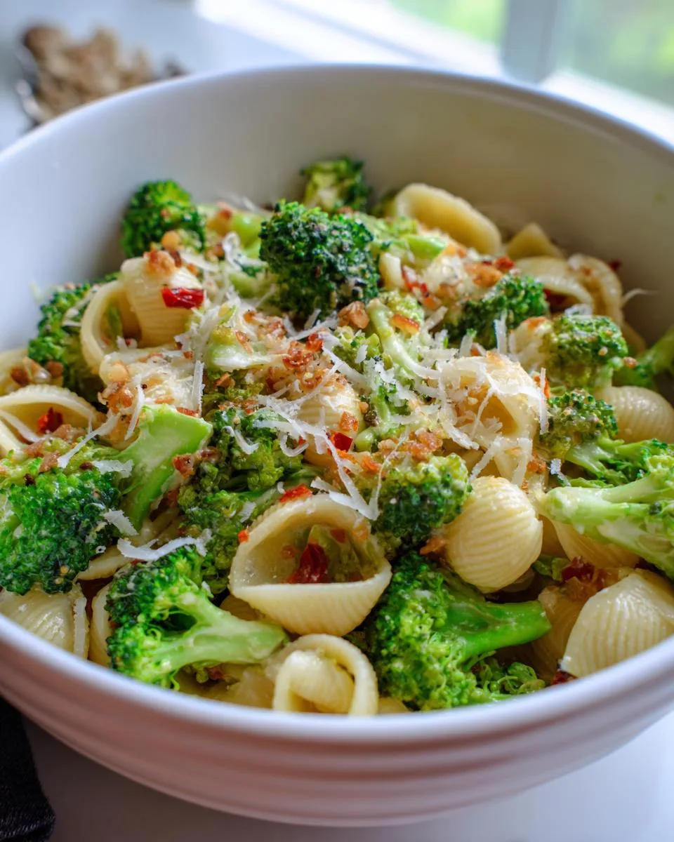 Healthy Broccoli Pasta - detail 3