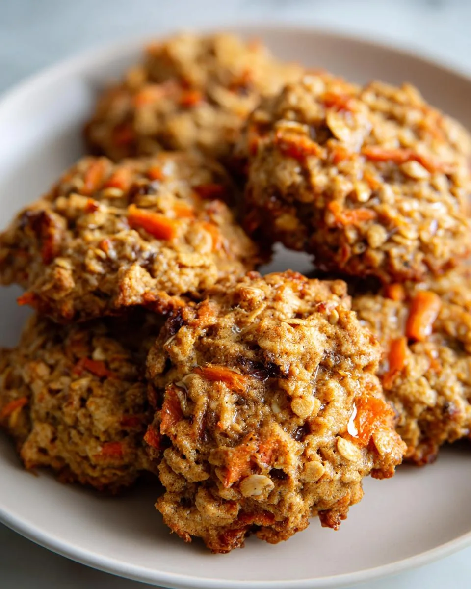 Healthy Carrot Cake Oatmeal Cookies - detail 4