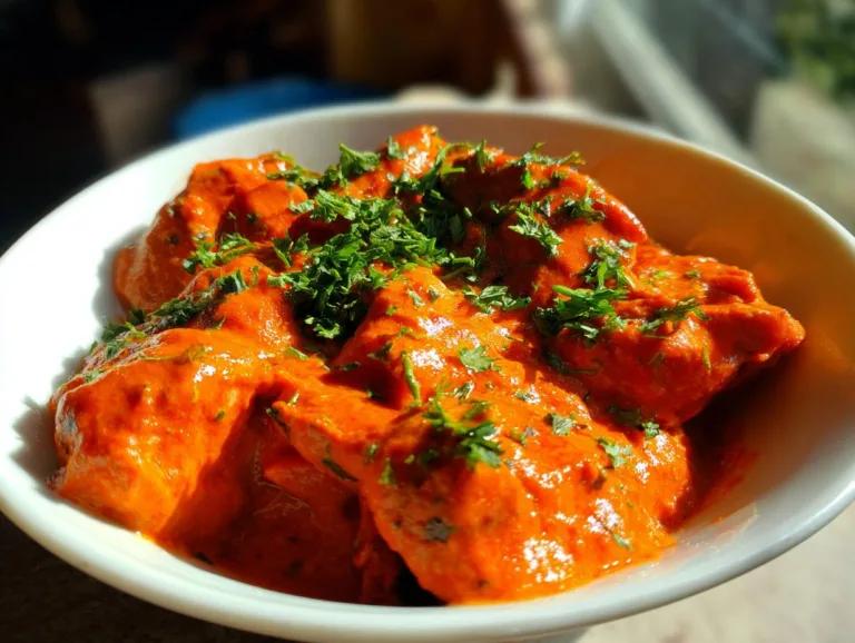 Homemade Butter Chicken Recipe