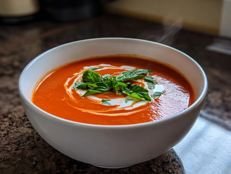 Homemade Creamy Tomato Soup