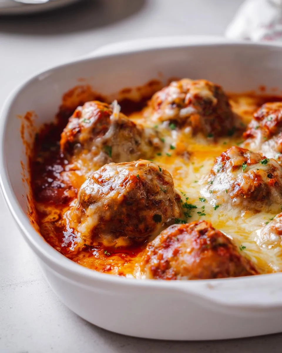 Keto Cheesy Pizzeria Meatballs - detail 3