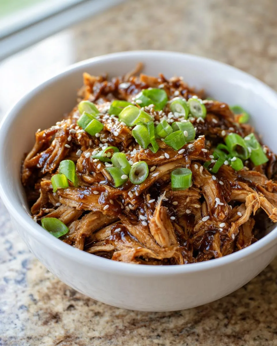 Keto Crockpot Teriyaki Chicken - detail 3