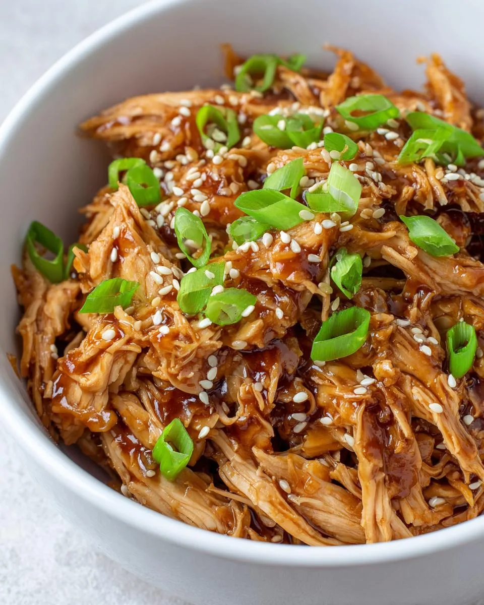 Keto Crockpot Teriyaki Chicken - detail 4
