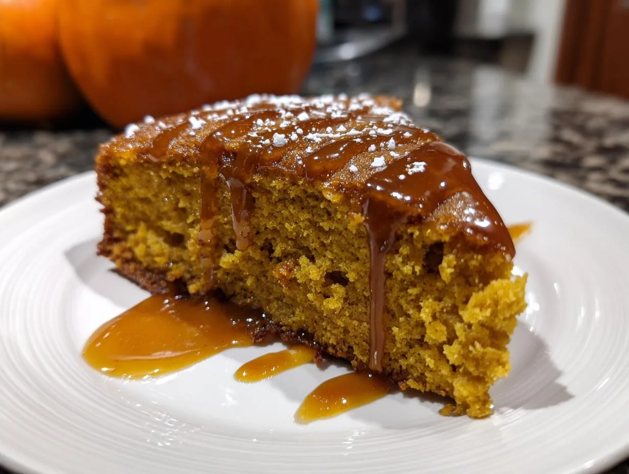 Keto Pumpkin Cake: 3g Net Carbs of Gooey Bliss