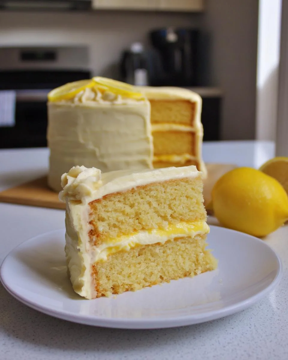 Lemon Velvet Cake - detail 4