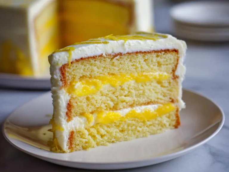 Lemon Velvet Cake