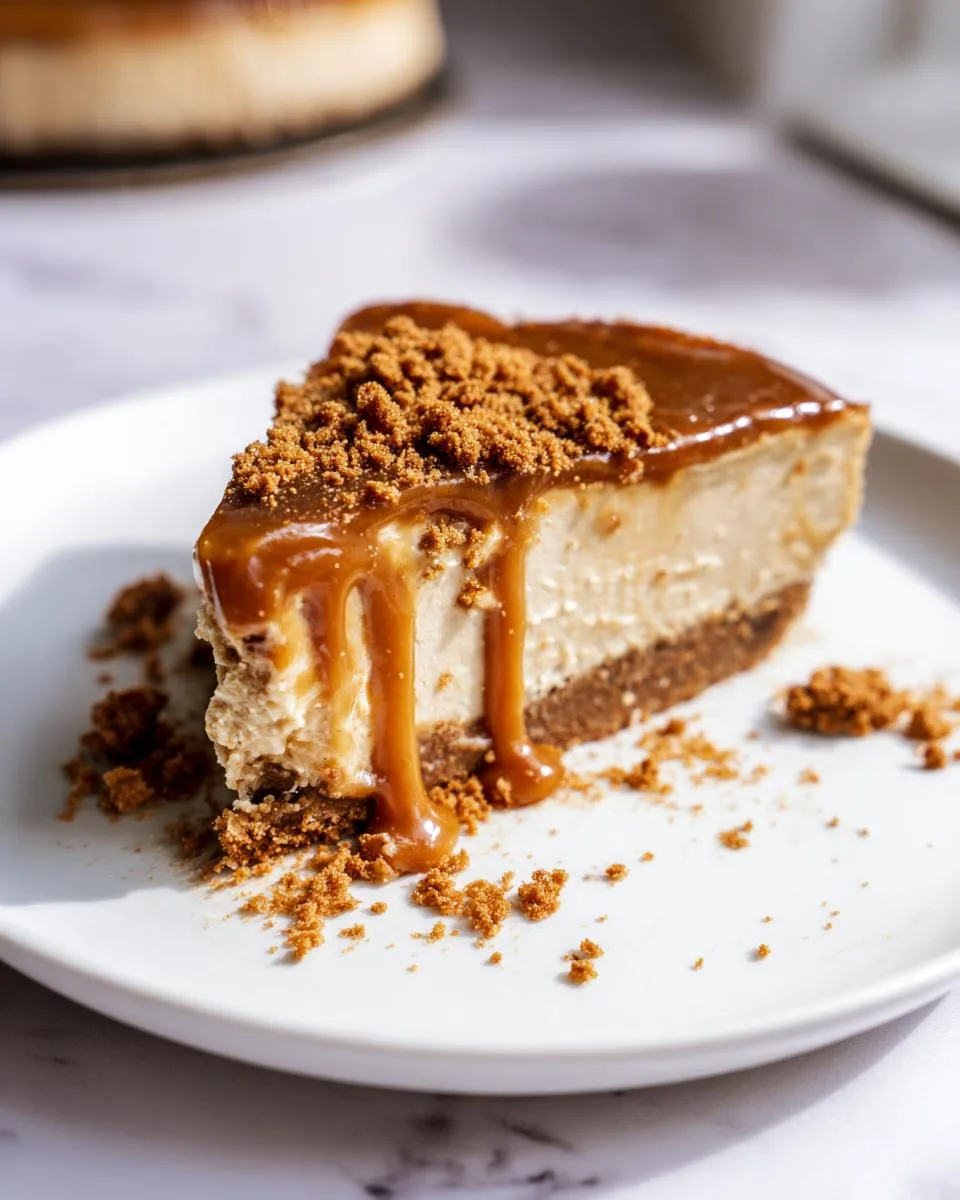 No Bake Biscoff Cheesecake - detail 4