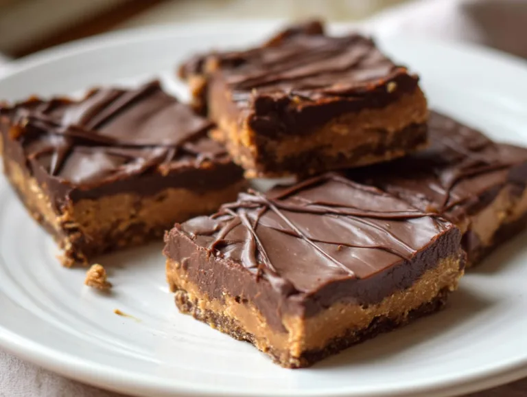 No-Bake Chocolate Almond Butter Bars