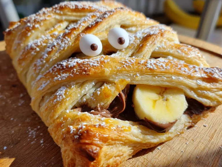 Nutella Mummy Hand Pies