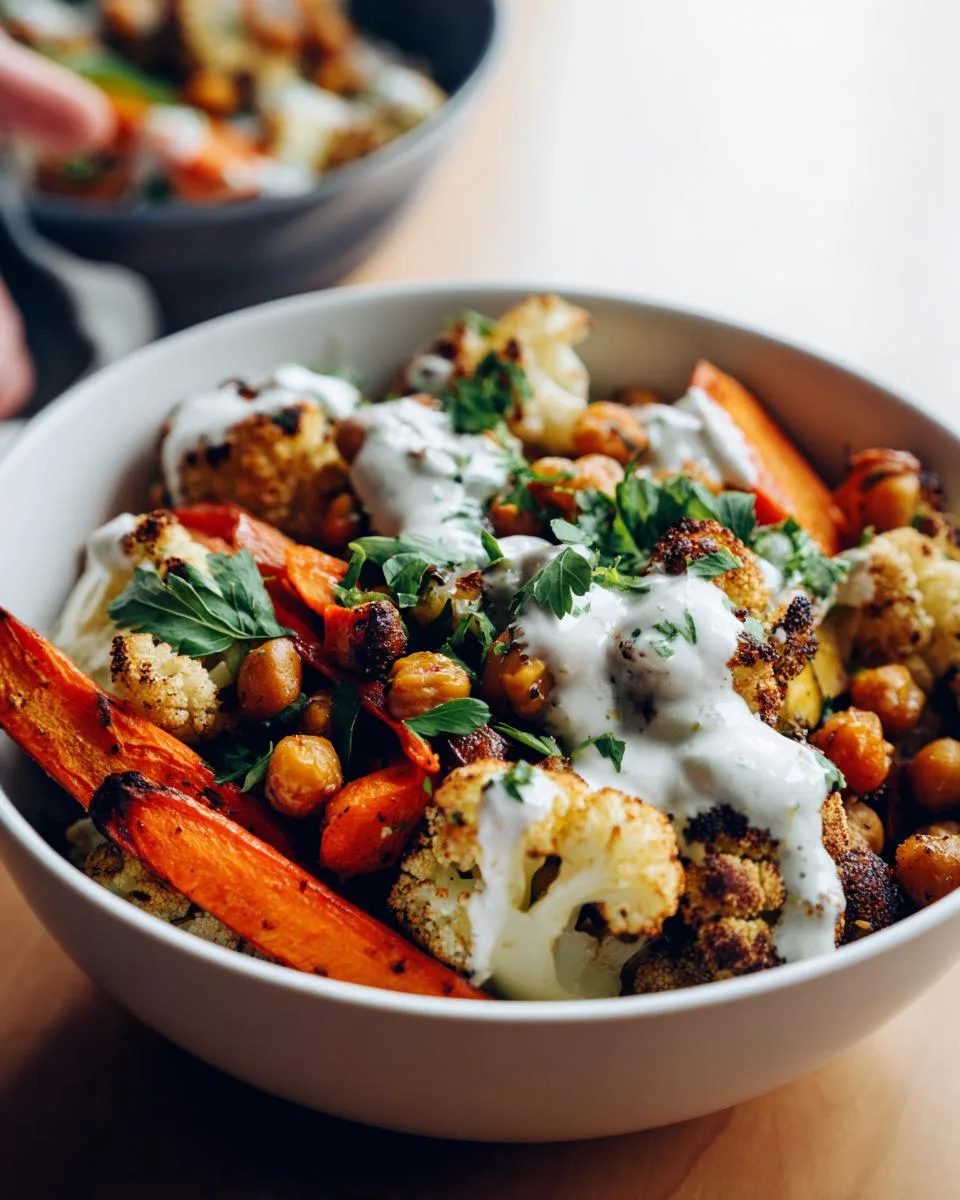 Roasted Veggie Glow Bowls - detail 3