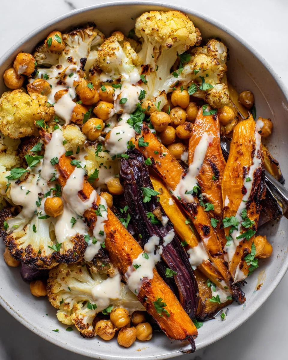 Roasted Veggie Glow Bowls - detail 4