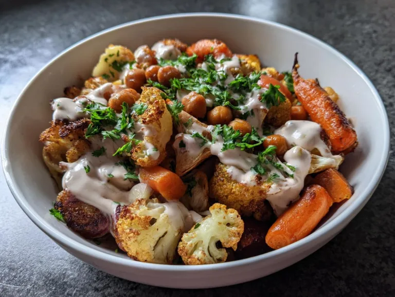 Roasted Veggie Glow Bowls