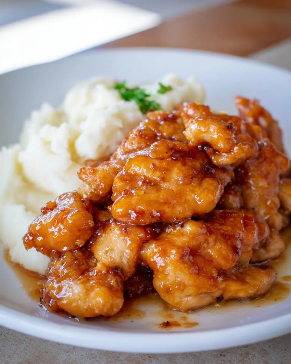 Slow Cooker Honey Garlic Chicken - detail 4