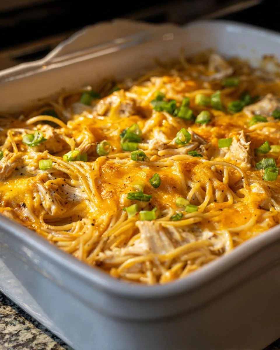 Southern Chicken Spaghetti Casserole - detail 4