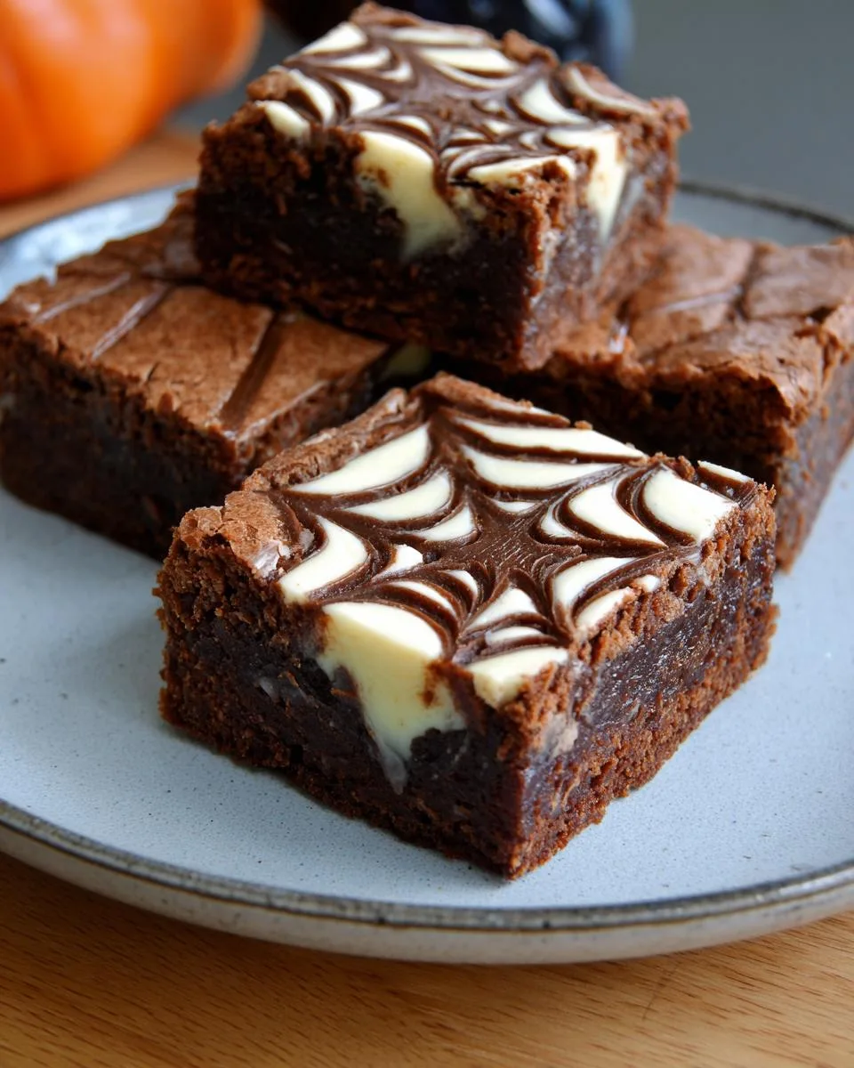 Spiderweb Brownies - detail 4