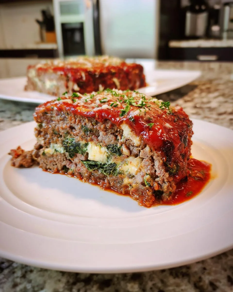 Stuffed Italian Meatloaf Recipe - detail 3