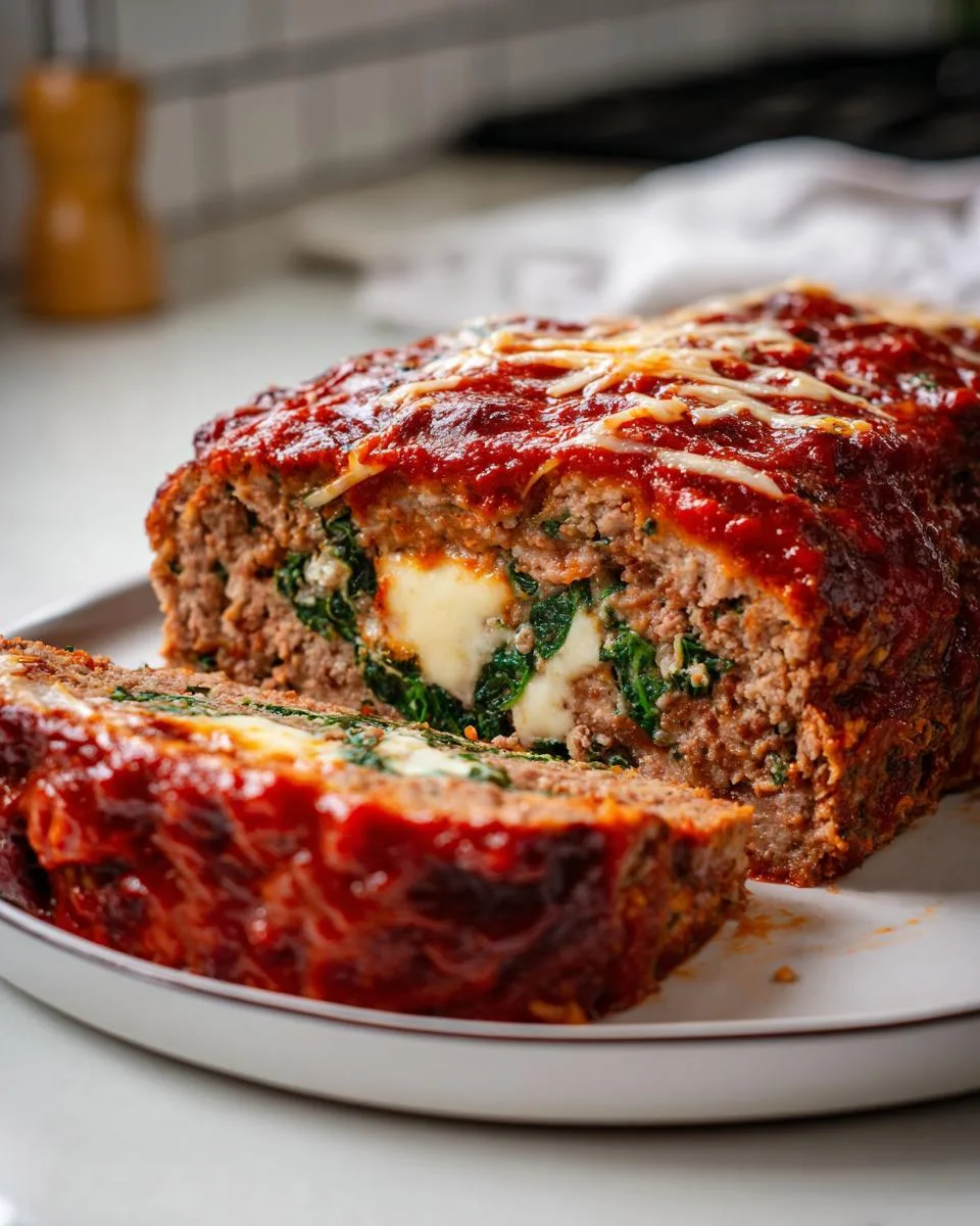 Stuffed Italian Meatloaf Recipe - detail 4