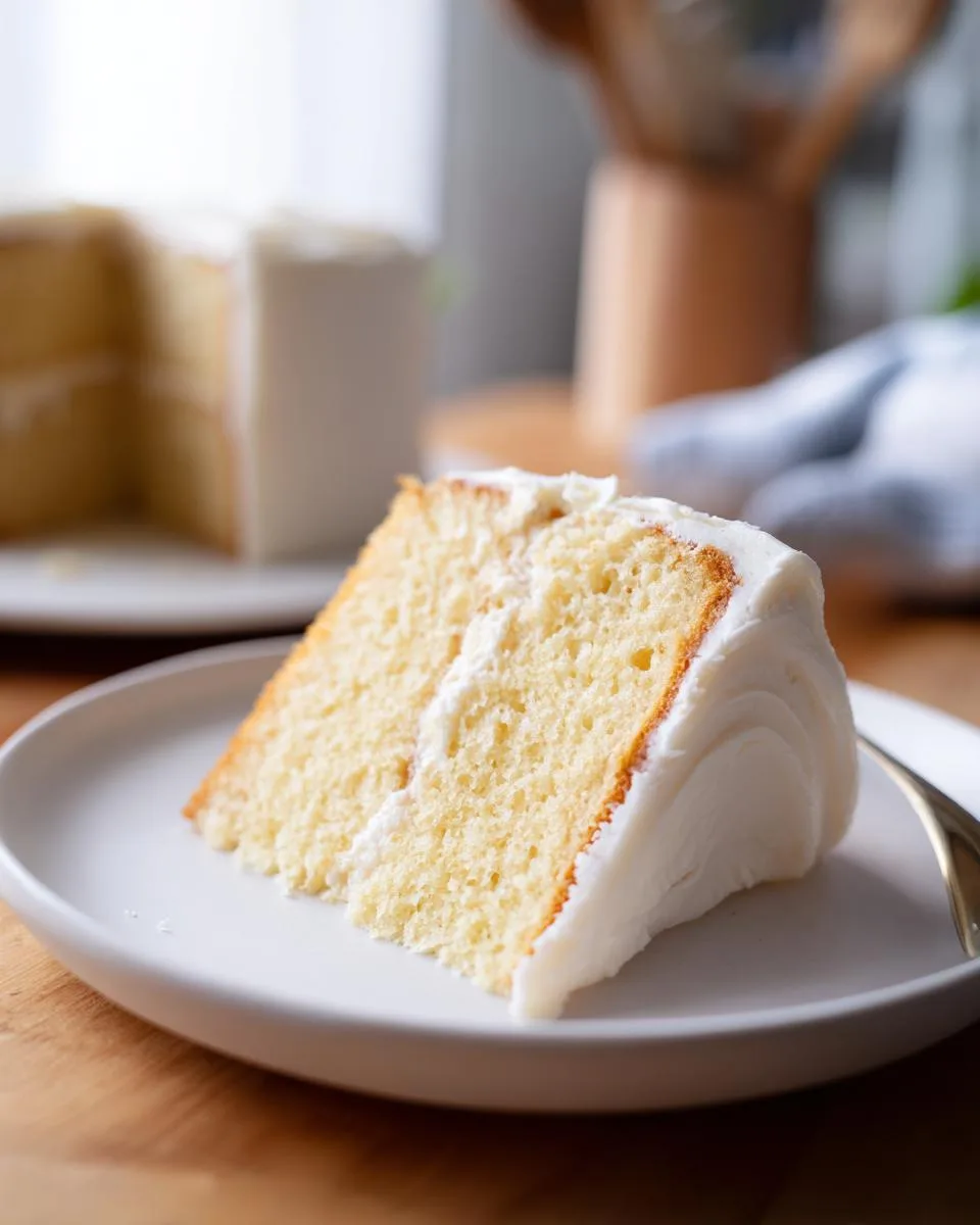 Vanilla Cake No Milk & No Egg - detail 3