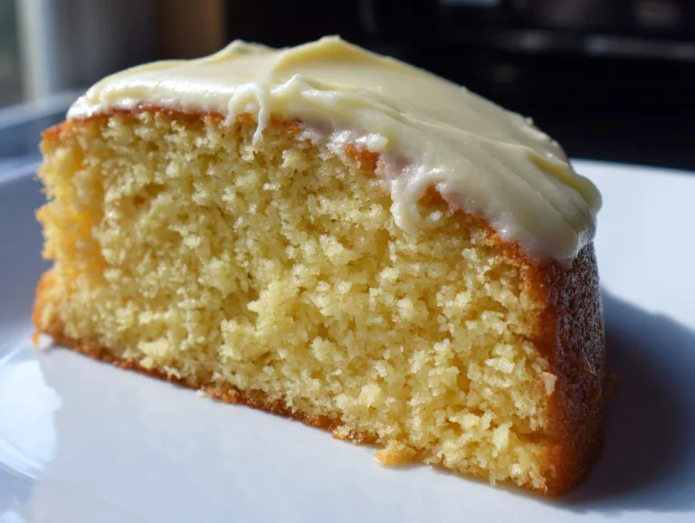 Vanilla Cake No Milk & No Egg