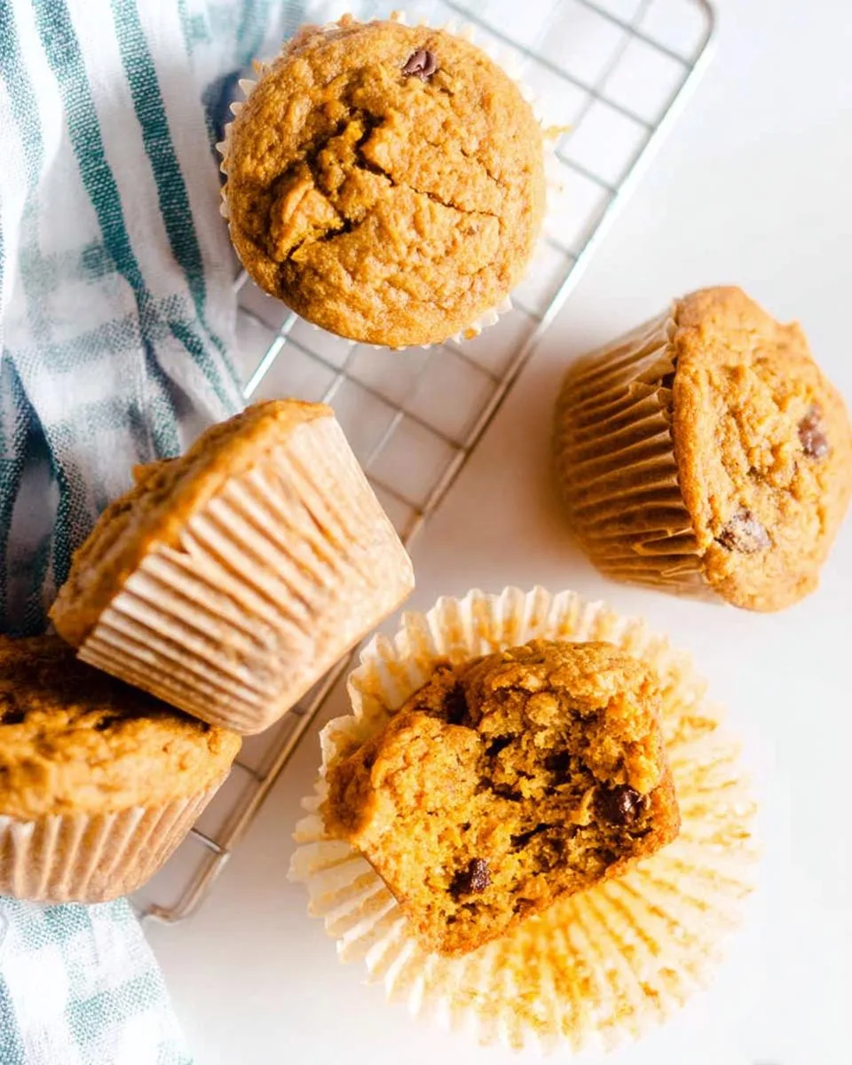 carrot pumpkin muffins - detail 4
