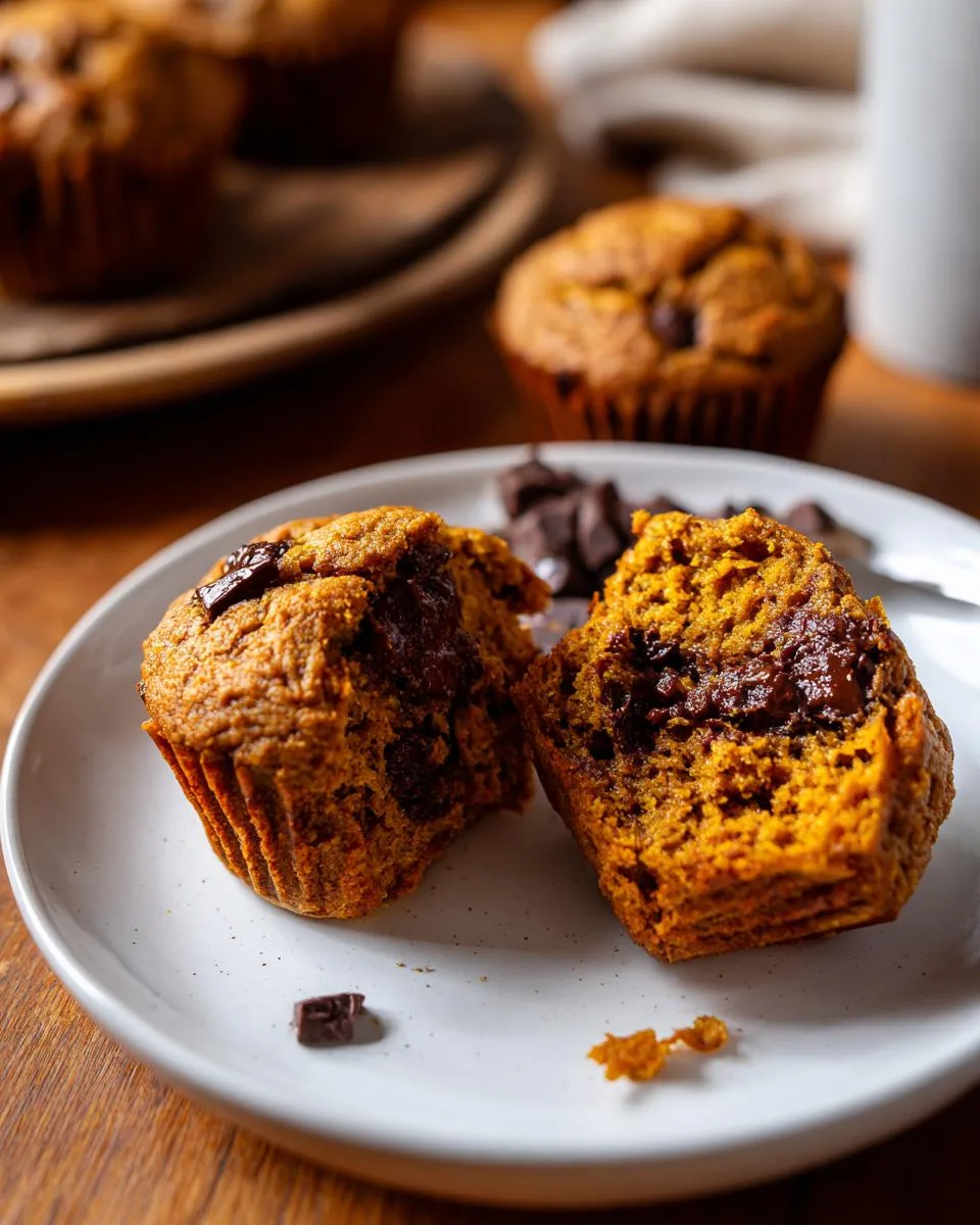eggless pumpkin muffins - detail 3