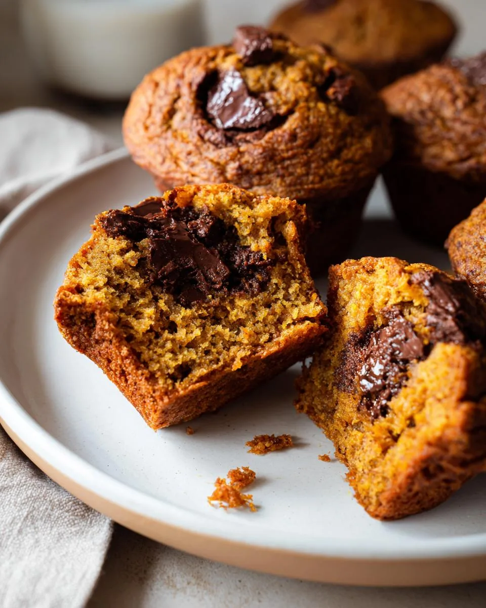 eggless pumpkin muffins - detail 4