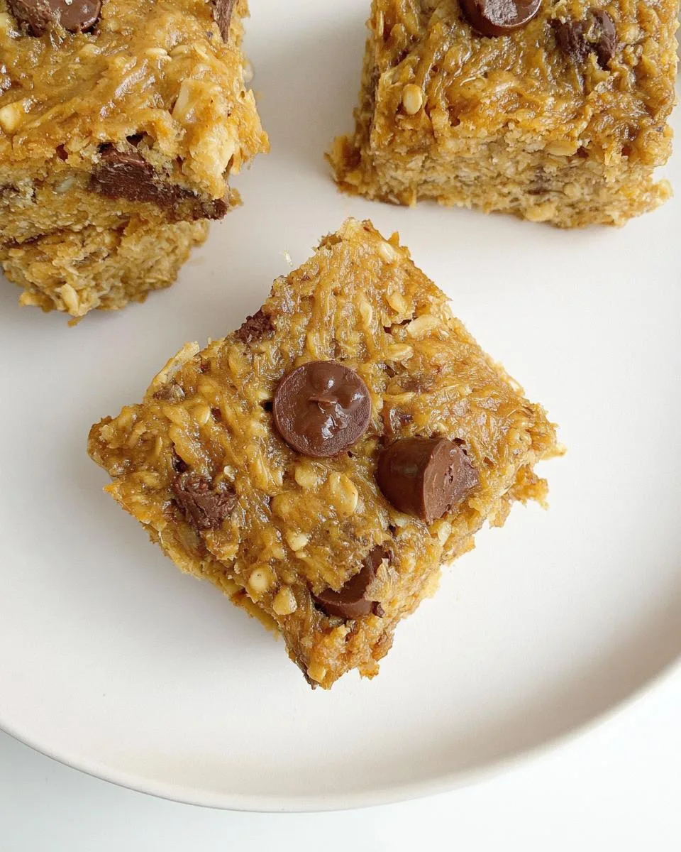 4 Ingredient Banana Bars - detail 3