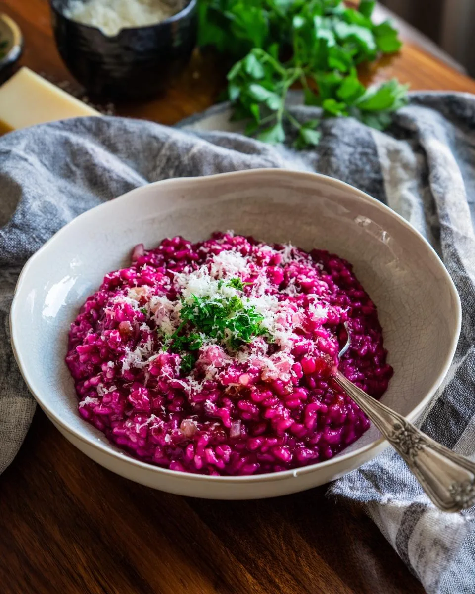 Bloody Beet Risotto - detail 4