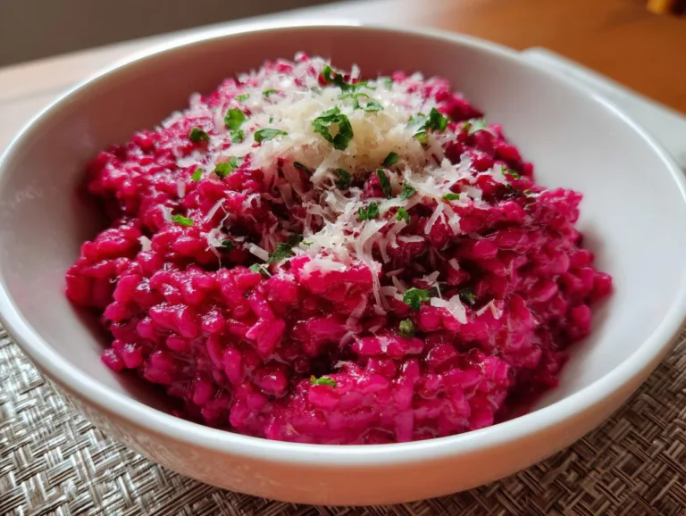 Bloody Beet Risotto