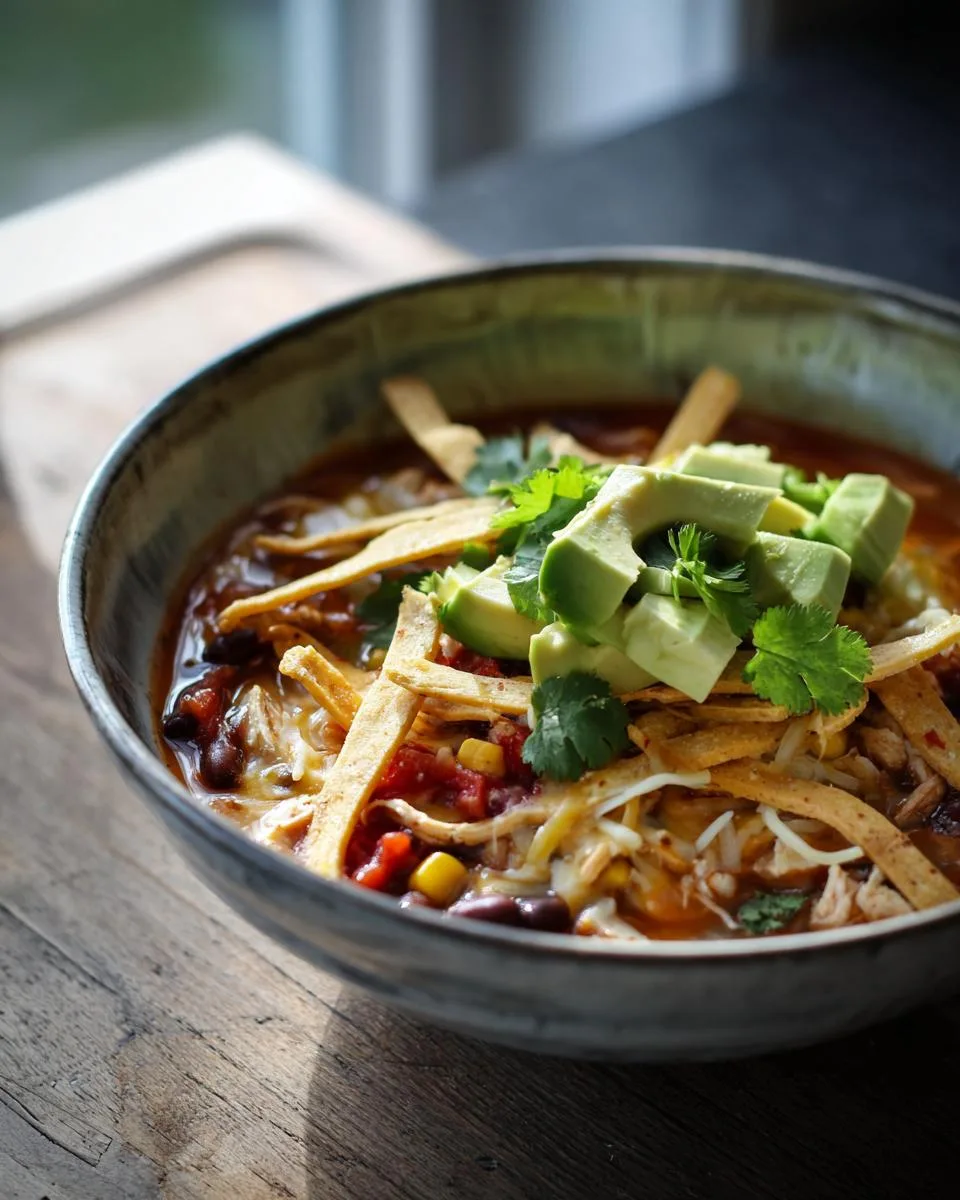 Chicken Tortilla Soup - detail 3