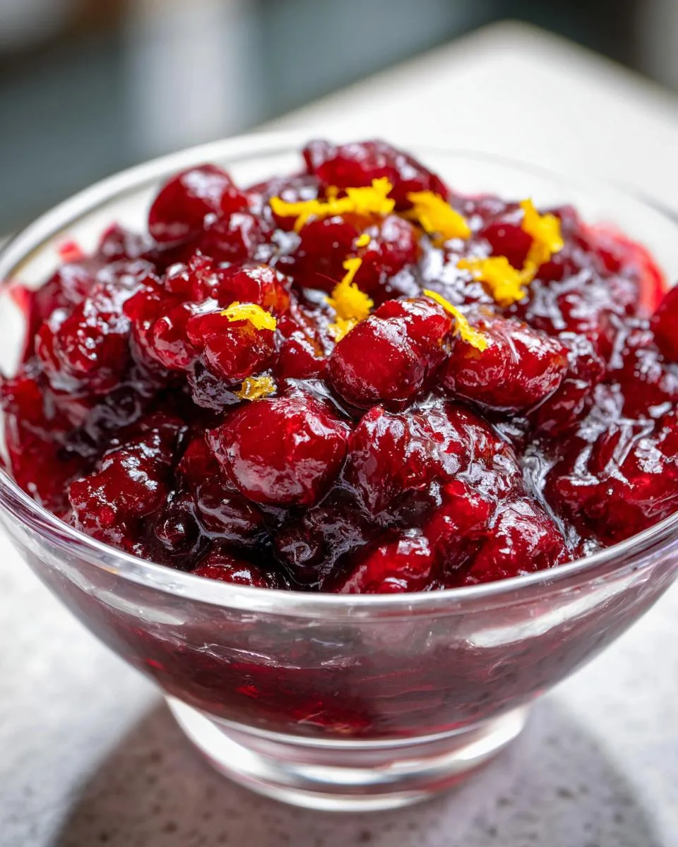 Cranberry Orange Sauce - detail 3
