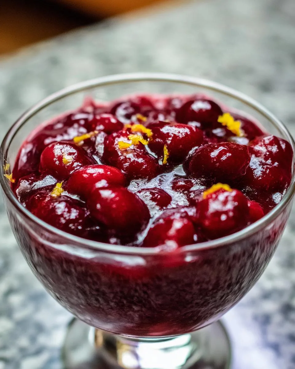 Cranberry Orange Sauce - detail 4