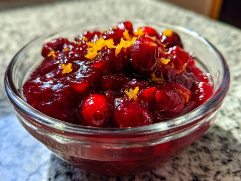 Cranberry Orange Sauce
