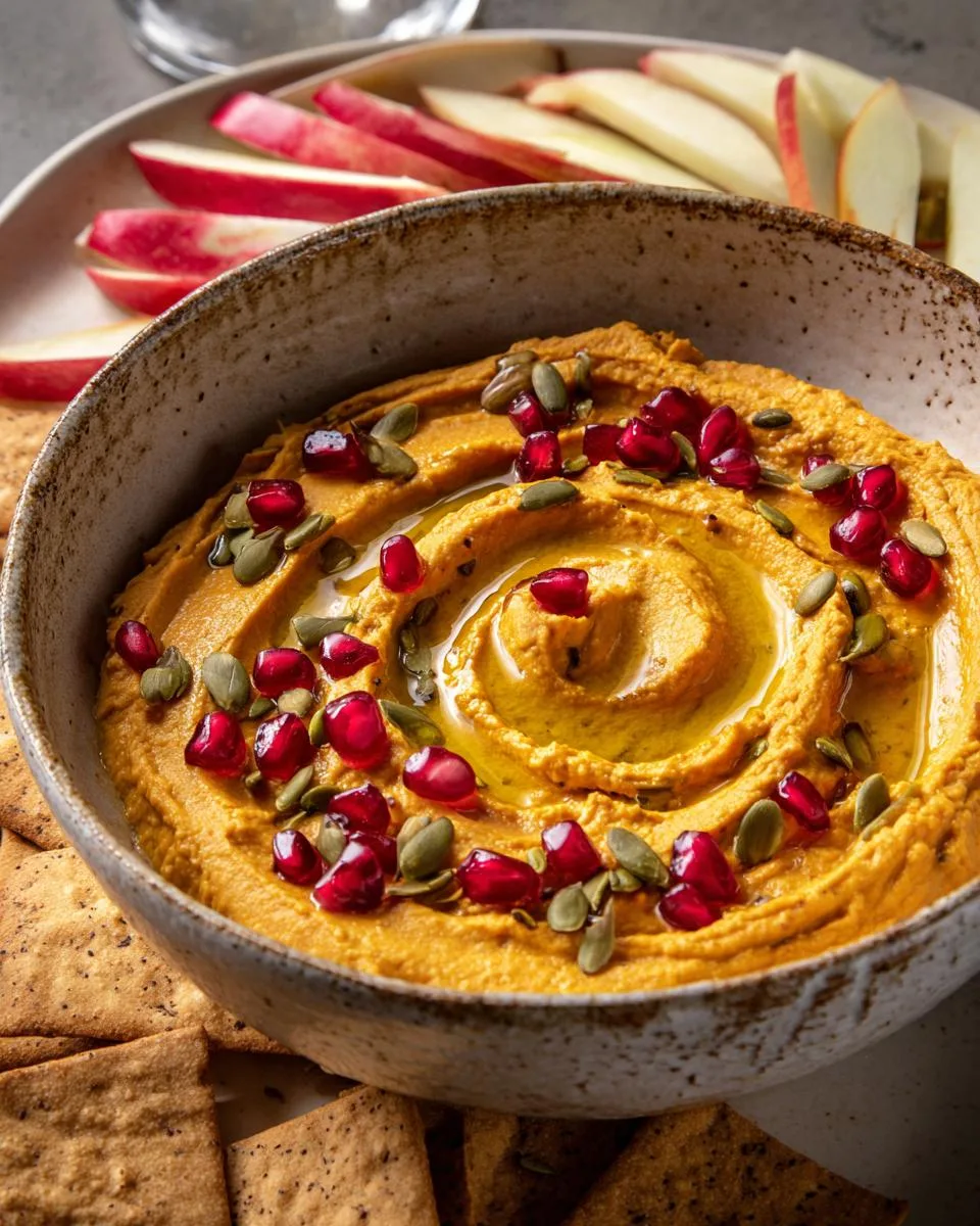 Creamy Pumpkin Hummus Recipe - detail 4