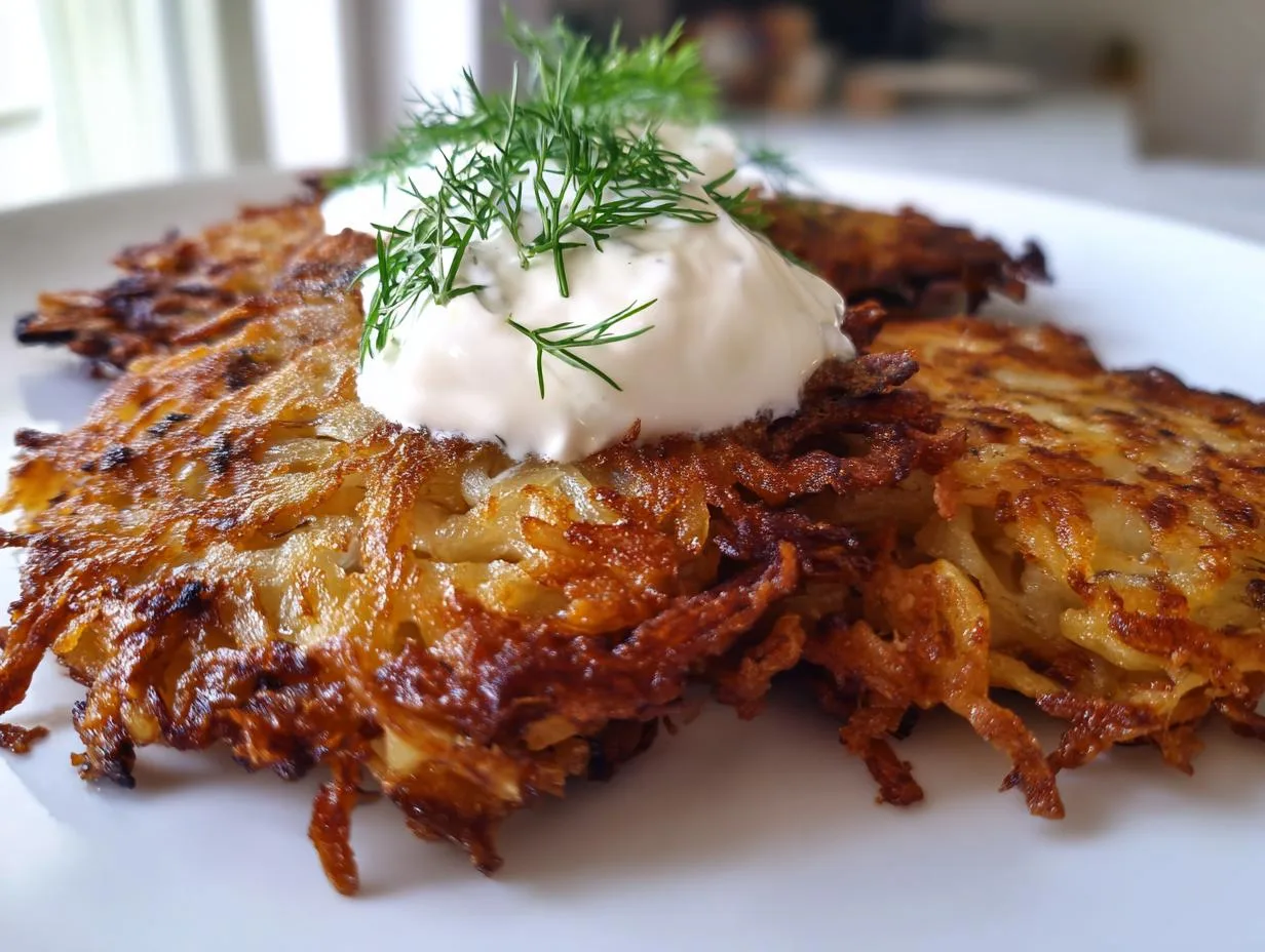 Grandma Jo’s Crispy Classic Potato Latkes!