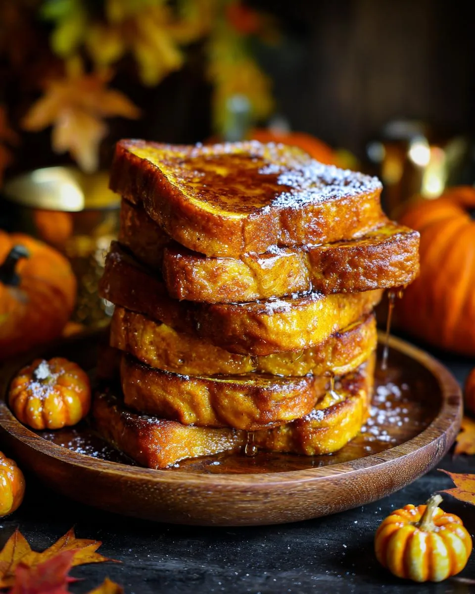 Fall Pumpkin French Toast - detail 4
